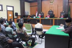 Sidang Kedua Agenda Pembuktian Atas Dugaan Tindak Pidana Pileg Kades Pulau Permai
